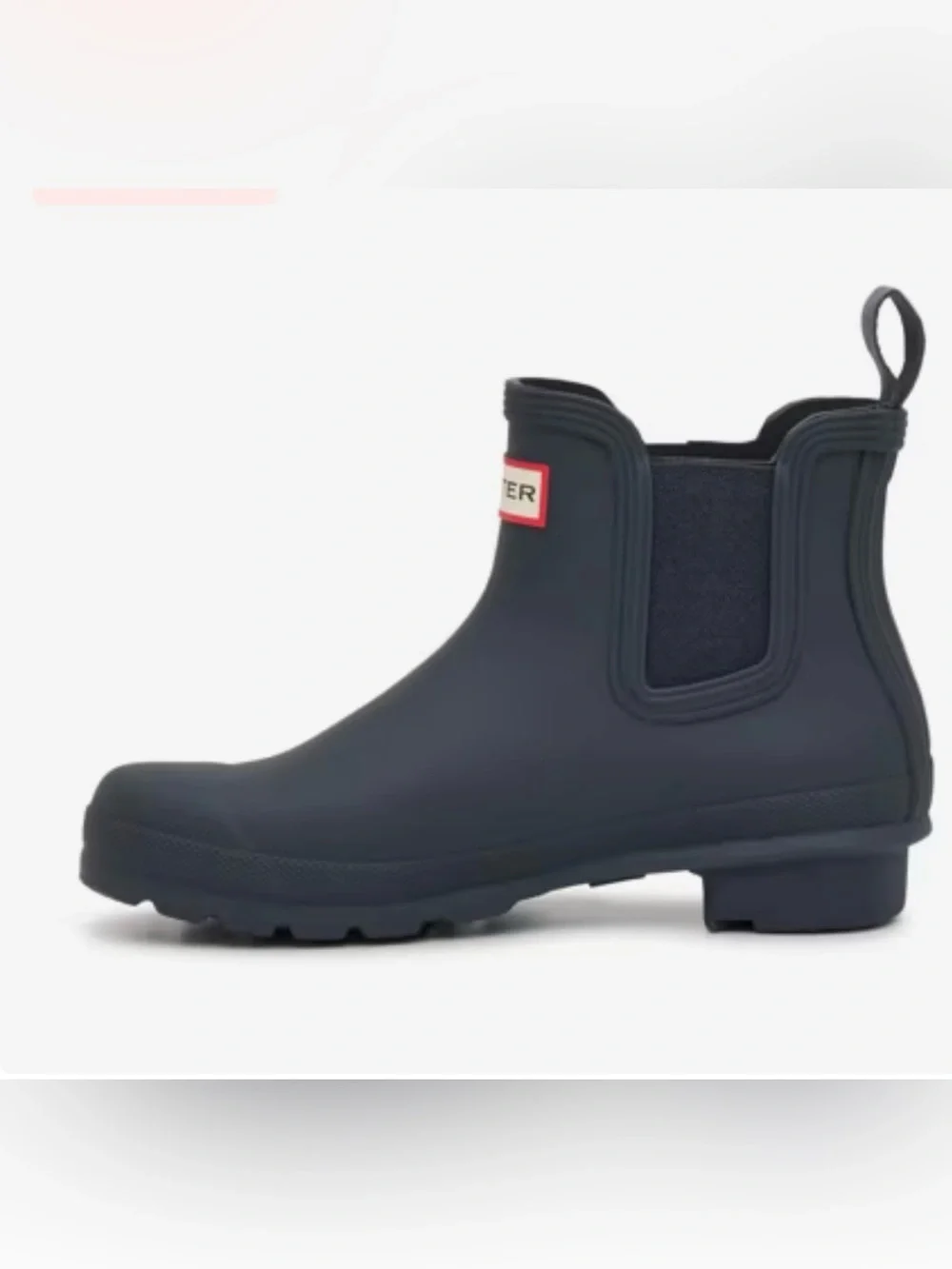 Hunter Originally Chelsea Rainboot - short - navy - size 9